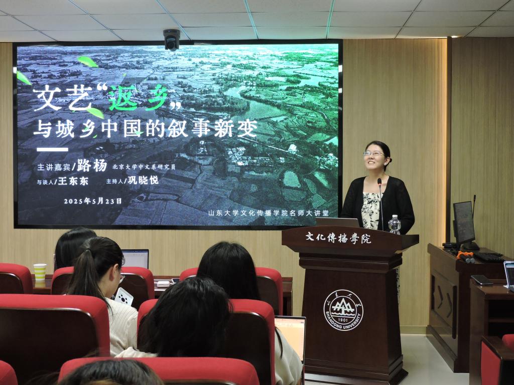 北京大学中文系研究员路杨老师